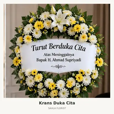 Krans Bunga Duka Waringinsari